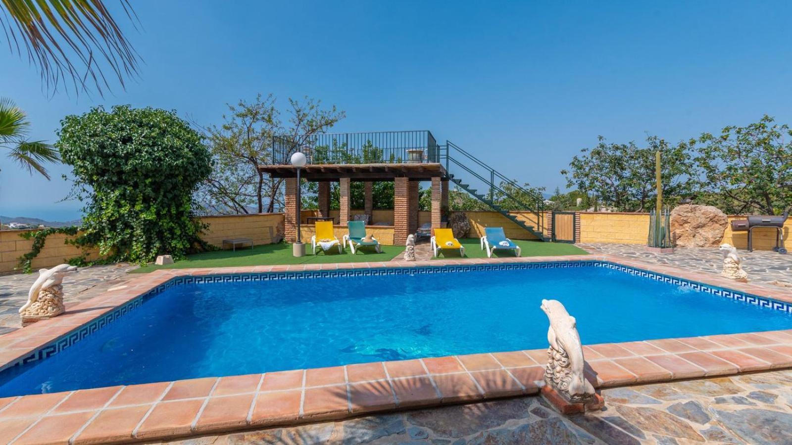 Villa Paraiso Andaluz Sedella By Ruralidays ภายนอก รูปภาพ