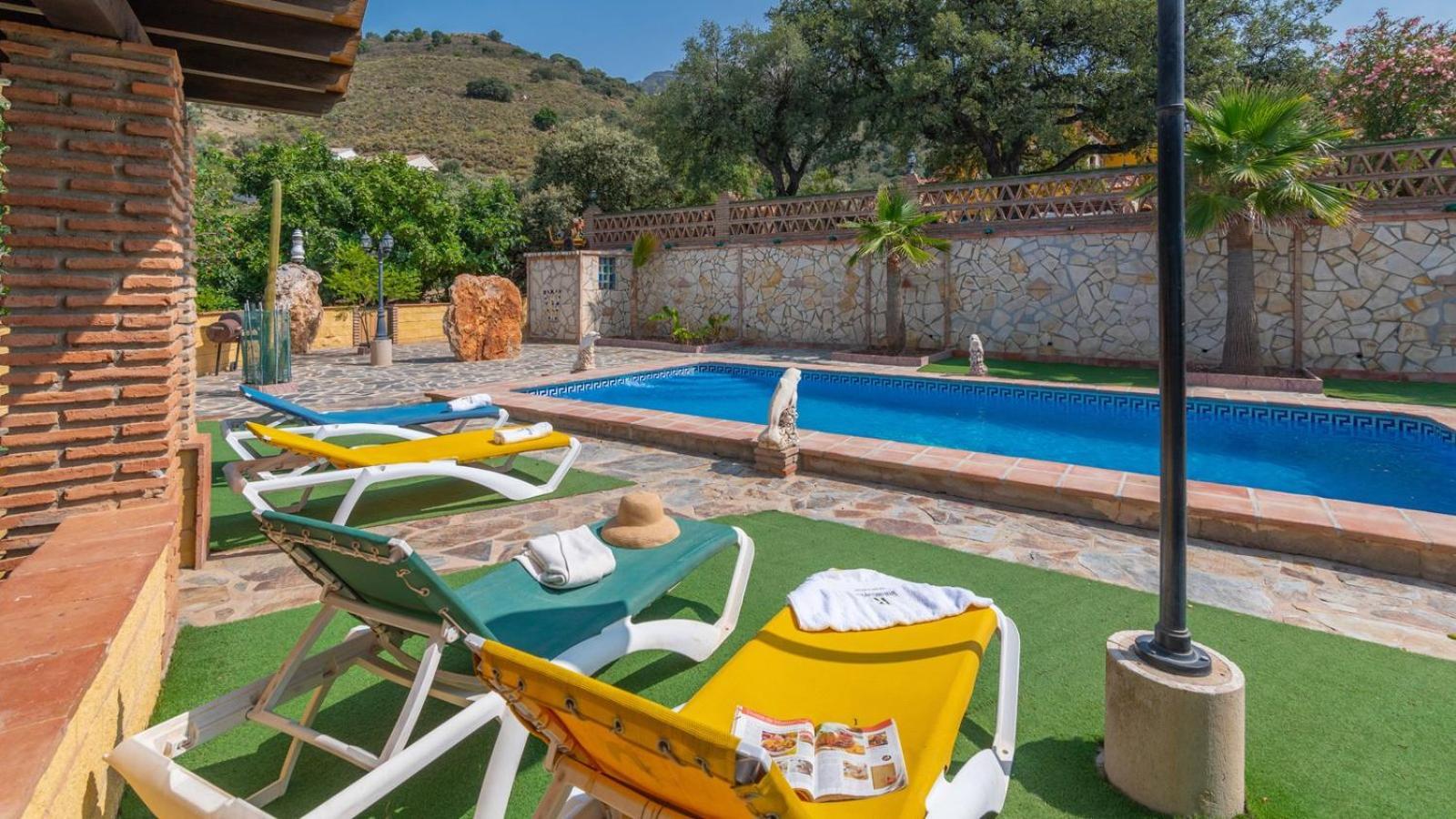 Villa Paraiso Andaluz Sedella By Ruralidays ภายนอก รูปภาพ