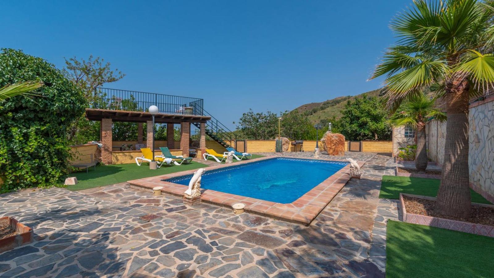Villa Paraiso Andaluz Sedella By Ruralidays ภายนอก รูปภาพ